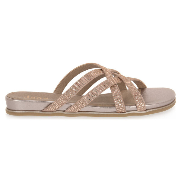  Jana  Płaskie Sandały  Jana  Slide Rose  