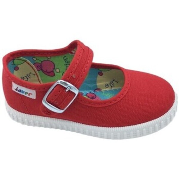  Javer  Buty Dziecko Javer  Merceditas Lona 62 Rojo  