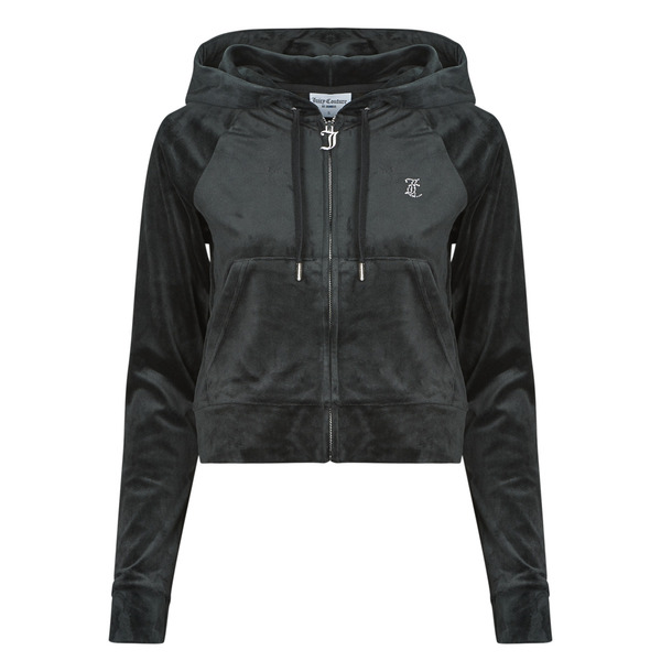  Juicy Couture  Bluzy Dresowe Juicy Couture  Madison Classic Velour Hoodie With Juicy  Logo  