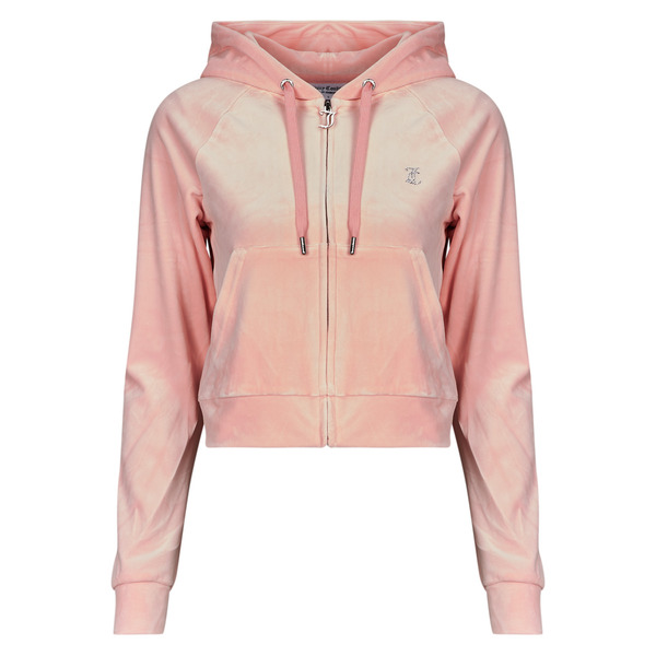  Juicy Couture  Bluzy Dresowe Juicy Couture  Madison Classic Velour Hoodie With Juicy  Logo  