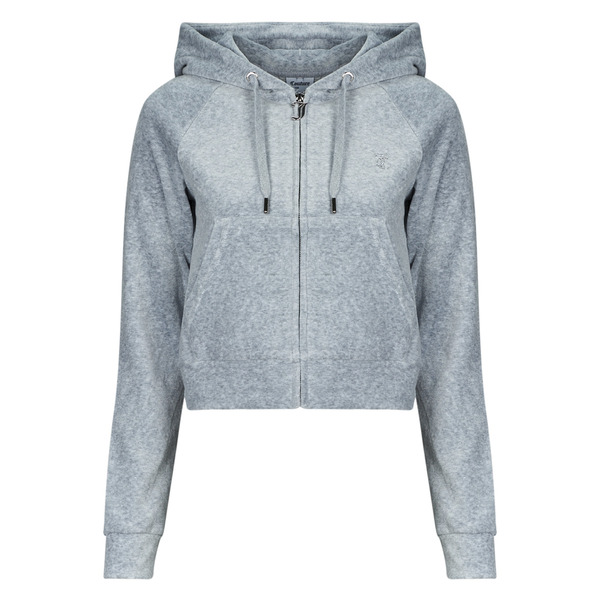  Juicy Couture  Bluzy Dresowe Juicy Couture  Madison Classic Velour Hoodie With Juicy  Logo  