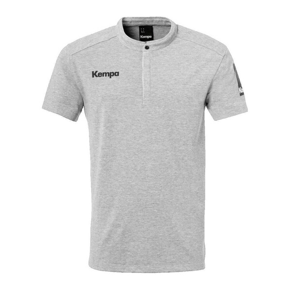  Kempa  T-shirty I Koszulki Polo Kempa  Polo Manches Courtes  Status Gris  