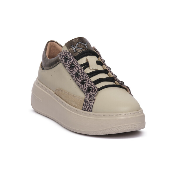  Keys  Buty Keys  Beige Bronzo  