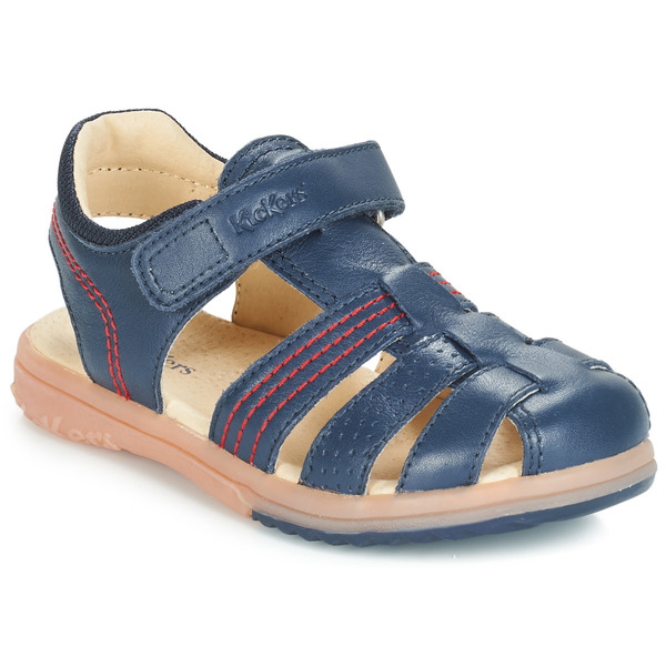  Kickers  Płaskie Sandały  Kickers  Platinium  