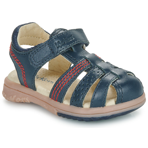  Kickers  Płaskie Sandały  Kickers  Platinium  