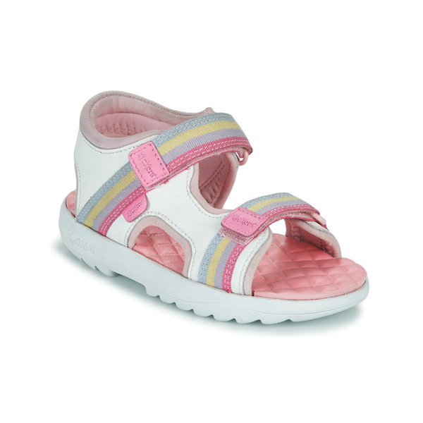  Kickers  Płaskie Sandały  Kickers  Sandal Lthr If Wht  