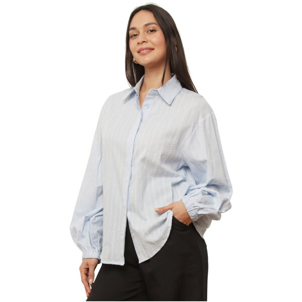  La Modeuse  Koszule Z Długim Rękawem La Modeuse  77384_p183425  