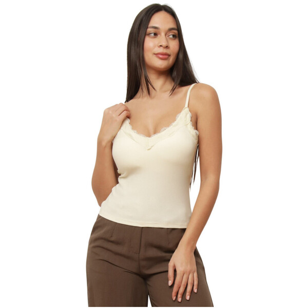  La Modeuse  Topy Na Ramiączkach / T-shirty Bez Rękawów La Modeuse  77422_p183449  