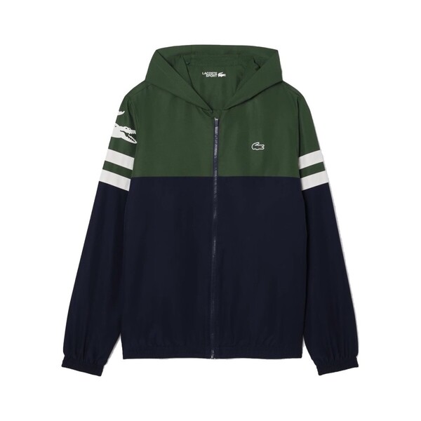  Lacoste  Kurtki Krótkie Lacoste  Tennis Water-repellent Hooded Jacket  