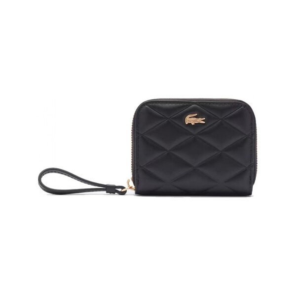 Lacoste  Portfele Lacoste  Small Crocodelle Leather Coin Purse  
