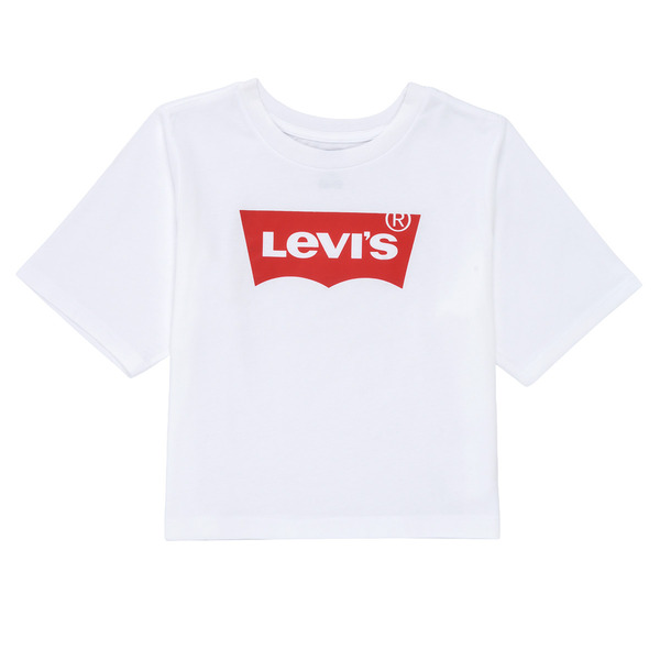  Levis  T-shirty Z Krótkim Rękawem Dziecko Levis  Light Bright High Rise Top  