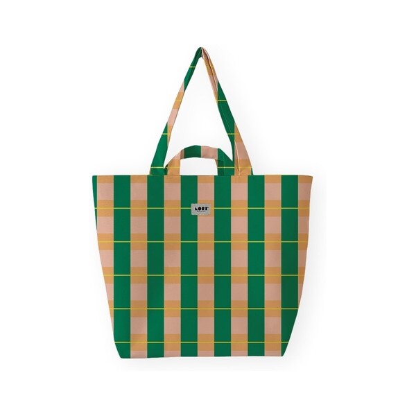  Lori Barcelona  Torby Shopper Lori Barcelona  Picnic Bag - Green/orange  
