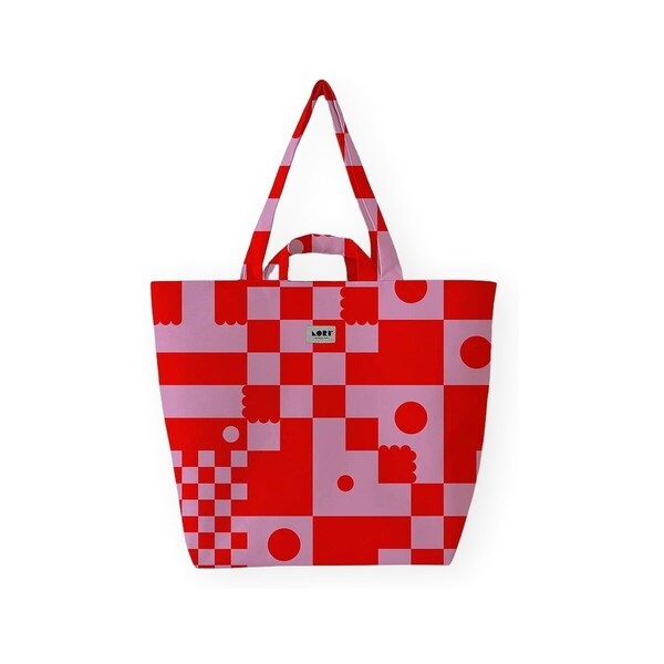  Lori Barcelona  Torby Shopper Lori Barcelona  Tramma Bag - Red/pink  