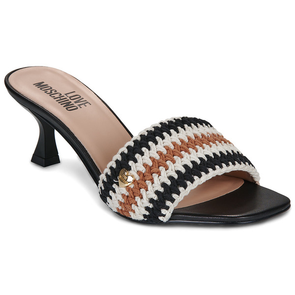  Love Moschino  Klapki Love Moschino  Crochet Love-ja28225g0o  