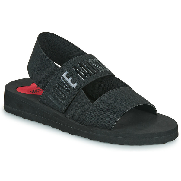  Love Moschino  Sandały Na Koturnie Love Moschino  Elastic Bicolor  