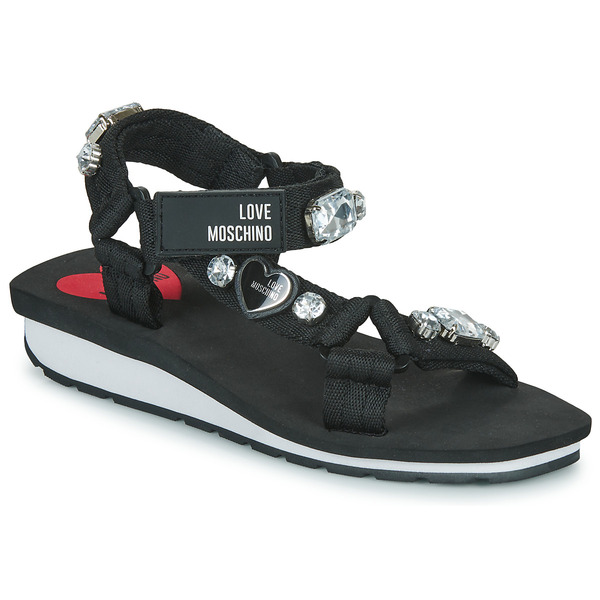  Love Moschino  Sandały Na Koturnie Love Moschino  Flow Love  