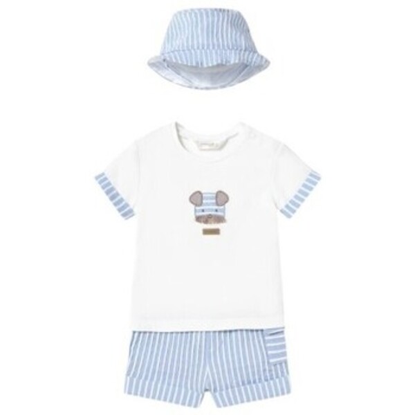  Mayoral  Komplet Mayoral  1201 Conjunto 3 Piezas Azul  