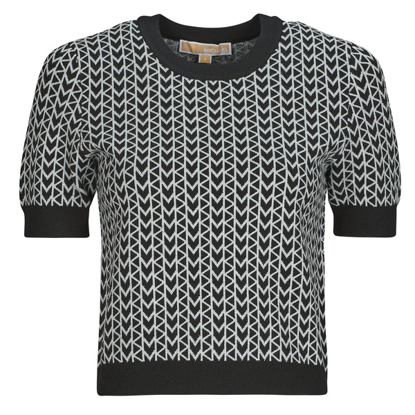  Michael Michael Kors  Bluzki Michael Michael Kors  Mk Jacquard Ss Crew  