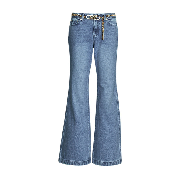 Michael Michael Kors  Jeans Flare / Rozszerzane Michael Michael Kors  Flare Chain Belt Dnm Jean  