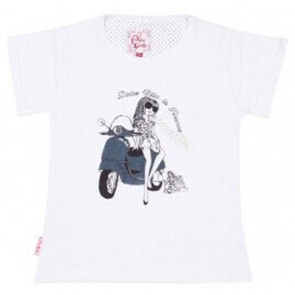  Miss Girly  T-shirty Z Krótkim Rękawem Dziecko Miss Girly  T-shirt  Fille Fadespoli  