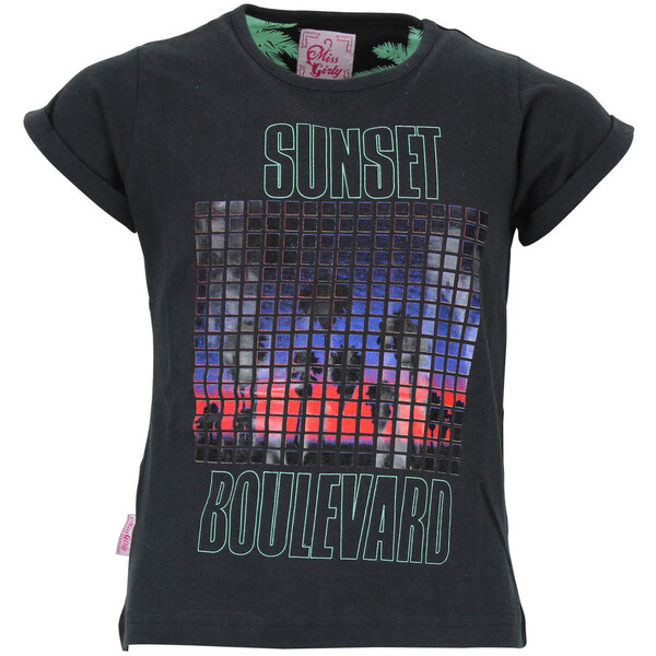  Miss Girly  T-shirty Z Krótkim Rękawem Dziecko Miss Girly  T-shirt Fille Funset  