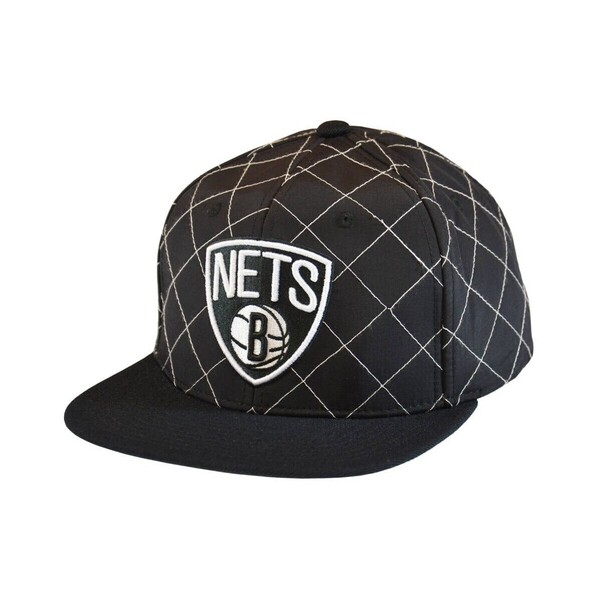  Mitchell And Ness  Czapki Z Daszkiem Mitchell And Ness  Nba Quilted Taslan Brooklyn Nets  