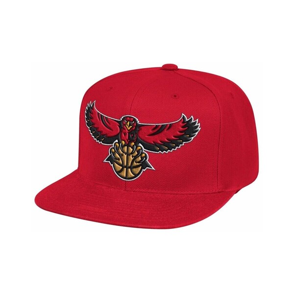  Mitchell And Ness  Czapki Z Daszkiem Mitchell And Ness  Nba Team Ground Atlanta Hawks  