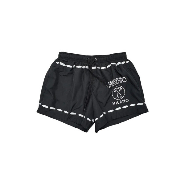  Moschino  Szorty I Bermudy Moschino  Swim Short De Bain A6176 Black  