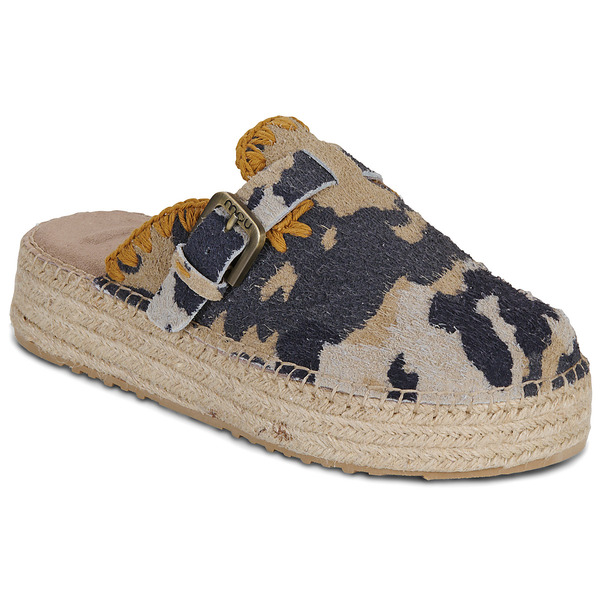  Mou  Chodaki Mou  Jute Clog Camo Print  