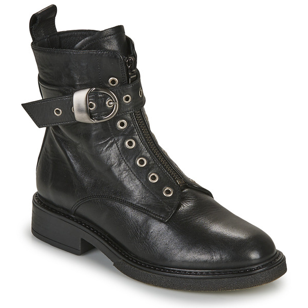  Myma  Buty Myma  7104-cuir-noir  