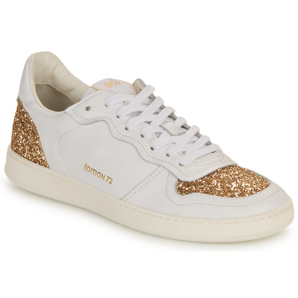  Myma  Buty Myma  7616my00-cuir-blanc-glit-platine  