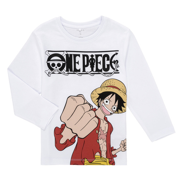  Name It  T-shirty Z Długim Rękawem Dziecko Name It  Nkmark Onepiece  