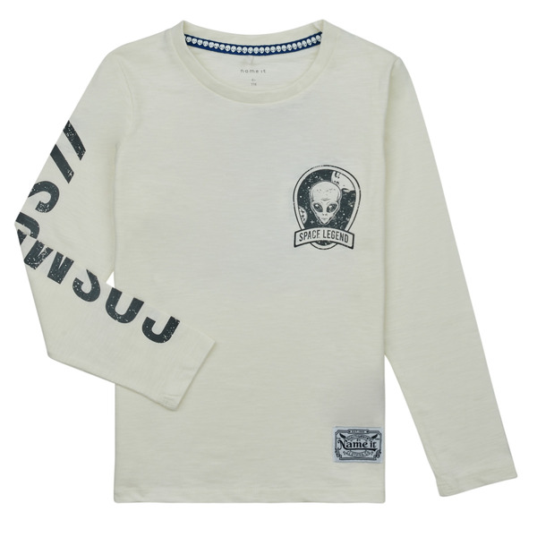  Name It  T-shirty Z Długim Rękawem Dziecko Name It  Nkmonob Ls Top Ps  