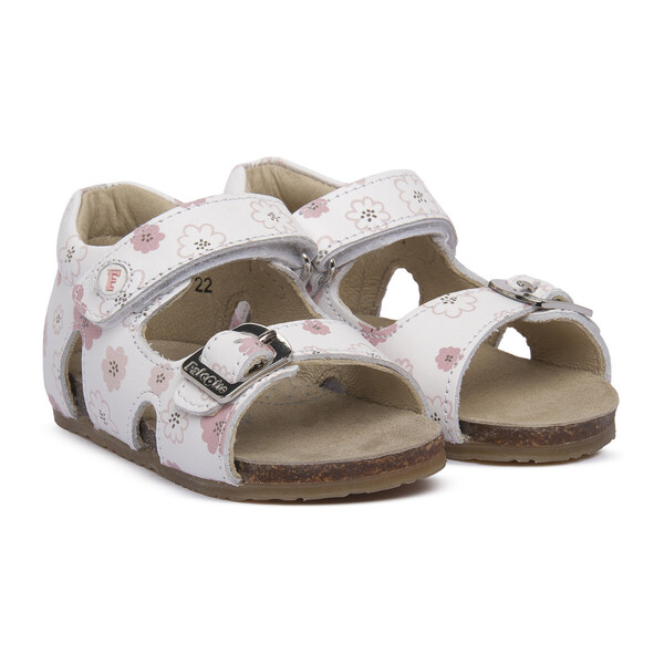  Naturino  Płaskie Sandały  Naturino  Falcotto 1n92 Bea White Pink  