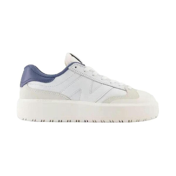  New Balance  Buty New Balance  Chaussures New Balance Basket Blanc Et Beige  