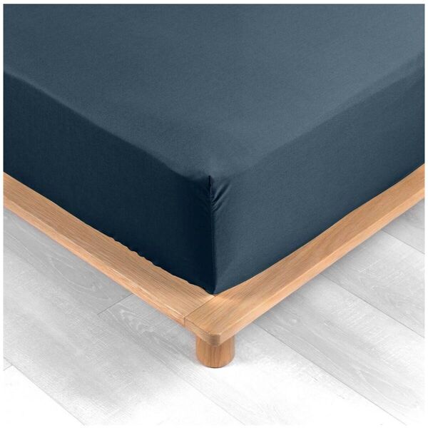  No Name  Prześcieradło Z Gumką No Name  Drap Housse 180x200 Cm  Percale 100% Coton  Bonnet 30 Cm  