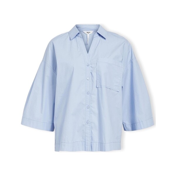  Object  Bluzki Object  Demi Shirt 3/4 - Brunnera Blue  