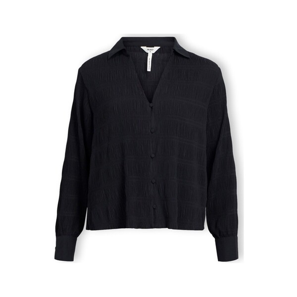  Object  Bluzki Object  Stina Shirt L/s  - Black  