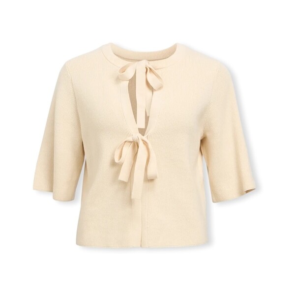  Object  Płaszcze Object  Noos Julla Parvi 2/4 Cardigan - Sandshell  