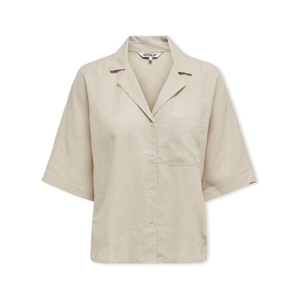  Only  Bluzki Only  Noos Tokyo Life Shirt - Moonbeam  