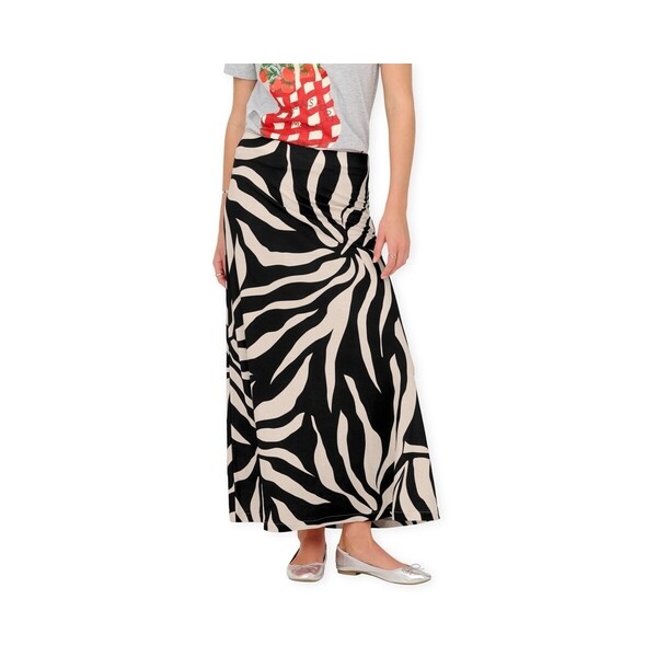  Only  Długie Spódnice  Only  Chigo Sakura Long Skirt - Black/flower  