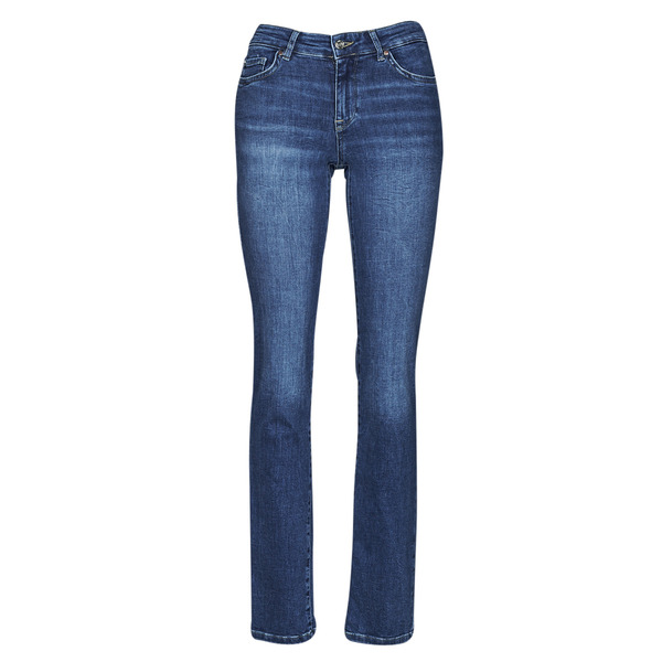  Only  Jeans Flare / Rozszerzane Only  Onlalicia Life Reg Strt Dnm Dot  