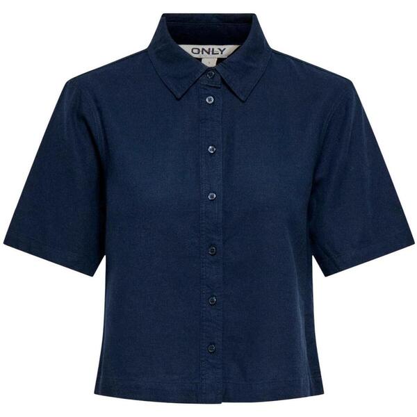  Only  Koszule Only  Onlgoa S/s Linen Bl Shirt Cc Pnt 15363701  