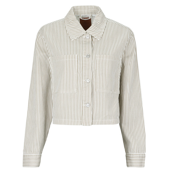  Only  Kurtki Jeansowe Only  Onlnaomi Stripe  