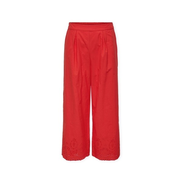  Only  Spodnie Only  Roxanne Long Trousers - High Risk Red  