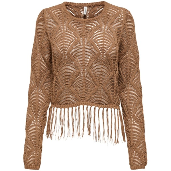  Only  Swetry Only  Onlleonie Ls Structur Fring Oneck Cc Knt 15362968  