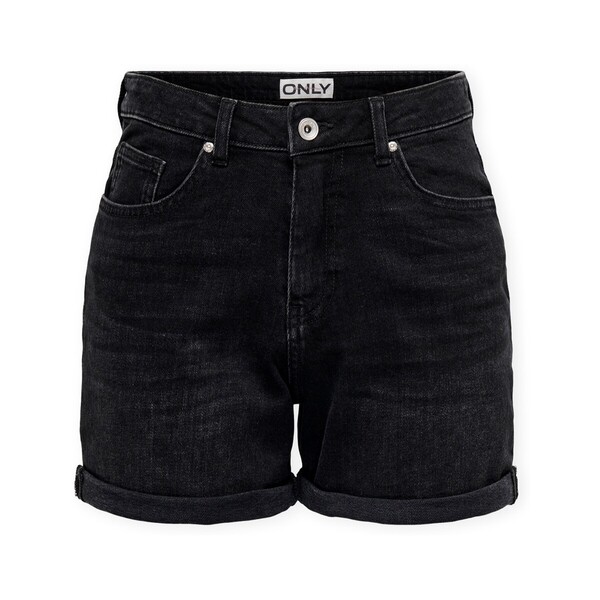  Only  Szorty I Bermudy Only  Noos Josephine Shorts - Washed Black  