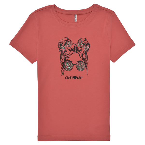  Only  T-shirty Z Krótkim Rękawem Dziecko Only  Kogkita Sylvia S/s Girl Top Cs Jrs  