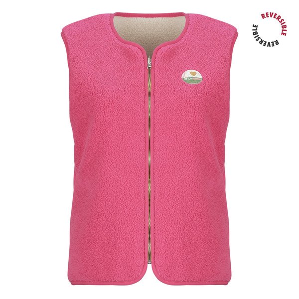  Only  Żakiety / Blezery Only  Onlbaby Teddy Vest Reversible  