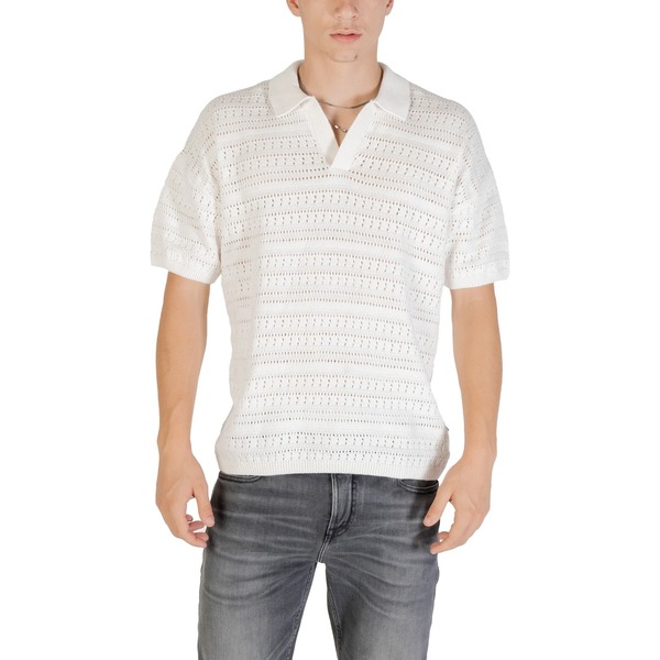  Only & Sons   Swetry Only & Sons   Onsgrayson Ds 5 Chochet Polo Knit Noos 22031835  